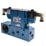 Mac 82A-FB-CKA-TM-DDAJ-2KD Dual Solenoid Valve W/ Flow Control 3/8IN Nptf, 24VDC. Fixed Price $170.00.