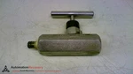 Wika 9698897 316SS Valve T-handle 10000 Psi #147642. Fixed Price $21.88.