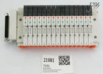 21081 Smc 15-SLOT Pneu Manf W/ SV1400-5FZ-X59 Vlvs SS5V1-DUT00876. Fixed Price $660.51.