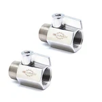 3/4" Stainless Steel Mini Ball Valve Npt Female X Thread SS304 2PCS. Fixed Price $34.37.