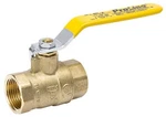 Full-port Ball Valve, Forged Brass, Female Pipe Thread, 1-1/4 In. 107-816NL. Fixed Price $51.99.