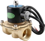 1" Dc 24V Brass Solenoid Valve Nc Water/air Energy-saving 2W-250-25J. Fixed Price $64.97.