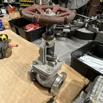 Ladish Co. 2-1/2 Stainless Steel Manual Gate Valve Class 1501-027. Fixed Price $127.59.