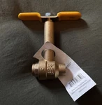 Everflow Midline Valve Brass Ball Long Bonnet With T-handle 1/2. Fixed Price $12.00.