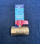 (qty 4) Everflow 4534: 3/4" Approved Ball Valve 175G Asme B16.44. Fixed Price $28.51.
