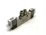 Smc SY3220-5LOZ-C4 Double Solenoid Valve 6MM Top Ports. Fixed Price $67.49.
