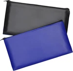 2 Pack Money Bags, Zipper Bank Deposit Bag, Pu Leather Cash And Coin Pouch. Fixed Price $10.17.