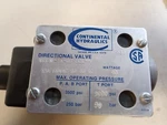 Continental Hydraulics Directional Valve VS12M-1A-GB-60L-H 120-110VAC 60-50HZ. Fixed Price $250.00.