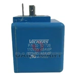 New In Box Vickers P/N02-101726 Solenoid Valve Coil. Fixed Price $137.46.