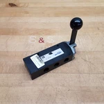 Fabco-air FVS0020099 Lever Operated Pneumatic Directional Valve, 5 Ports Used. Fixed Price $105.58.
