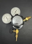 New Matheson Gas Regulator Model 1L-580 W/ Gauges 2500 Psi Max Inlet Pressure. Fixed Price $45.00.