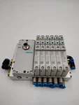 Festo VTUG-10-VRPT-B1T-G18-DT-QH4S-3PKKQH6XQH4TSGXQH6 Valve Manifold. Fixed Price $175.00.