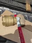 Red White Valve Corp Toyo 3". Fixed Price $175.00.