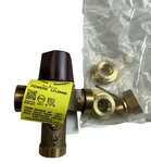 Powers LFLM490-1 Thermostatic Mixing Valve 1/2" Lead Free 90-160F Made Usa. Fixed Price $192.00.