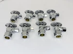 (8-PCS) Multi-turn Angle Valve 1/2" X 3/8" Od Compression Maint. Fixed Price $27.99.