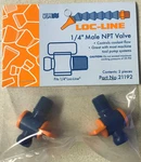 21192 1/4" Male Npt Valve Pc Pack Controls Coolant Flow. Fixed Price $11.56.