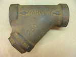 New Yarway No 901 Cast Iron Strainer 1/4 Npt A2780L35 Threaded. Fixed Price $40.00.