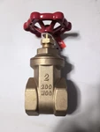Mueller Global 2" Diameter Threaded Brass Gate Valve For Water, Gas, Air 100-008. Fixed Price $49.97.