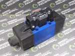 Used Rexroth R978909736 4-WAY Directional Hydraulic Valve 4WE10C40/OFCW110N9DA. Fixed Price $475.00.