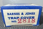 Barnes & Jones Trap Cover No. 2818 With Box New Old Stock. Fixed Price $17.51.