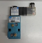 New Box! Mac 24V 4-WAY 1/4" Ports Solenoid Valve 712C-12-PI-611JD. Fixed Price $99.95.