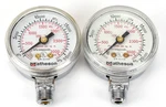 Lot Of 2 Matheson 63-1133 Industrial Gas Pressure Gauge 3000 Psi 1/4" Npt. Fixed Price $35.99.