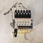 Koganei 040M6A-64W Manifold Block With (7) A040-4E1-37W Solenoid Valves 0.3MPA. Fixed Price $107.18.