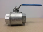 Surplus New Meridian 2", 1500 Wog, Floating Ball Valve, B16.34 Parts. Fixed Price $25.76.