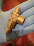 Victor 0610-50 Relief Valve 1500 Lb Brass Vented Adjustable. Fixed Price $100.00.