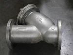 New 6" Mueller 29120 Stainless Steel Steam Specialty Body Strainer CF8M 10348. Fixed Price $1250.00.