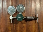Chemetron 2-GAUGE & Valve 193-H Made In Usa 62058 Oxygen Therapy Regulator. Fixed Price $22.00.