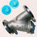 Tci 3" 150LB. Flanged Wye-strainer, Stainless Steel, CF8M. Fixed Price $1226.00.