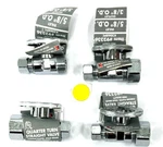 Keeney Quarter Turn Straight Valve K2068PC Inlet 5/8" Outlet 3/8" Lot Of 4. Fixed Price $25.00.
