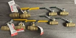 3/8" Brass Ball Valve Fp 201J Ld Jenkins & 100-103 Jomar 1/2". Fixed Price $124.08.