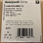 Honeywell Motorized Valve 120V 60HZ 5/8" Copper Flare V4043A1002/U. Fixed Price $99.99.