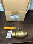 Box Of Watts 1/4 FBVS-3C Solder Brass Full Port Piece Ball Valves B25. Fixed Price $99.99.