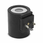 Hydraforce 6356024 Solenoid Valve Coil, Prong Din Connector, 24V Dc, Series 10. Fixed Price $39.95.