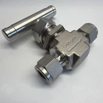 Swagelok SS-1RS6 Stainless Steel Bonnet Needle Valve, 3/8" Od Tube Handle. Fixed Price $65.00.