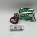 Asco 238210-058-D Solenoid Valve Coil 220/240VAC 50/60HZ 17" Cable Used. Fixed Price $66.00.