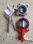 Pair Of Ultraflo 2 Inch/ Bray 3" Butterfly Valves New.. Fixed Price $109.00.
