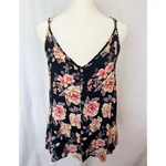 Nwot American Eagle Strappy Floral Tank Double Criss Cross Straps Button Down. Fixed Price $15.00.