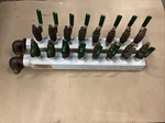 Pair Of Port Water Manifolds Watts Valves #807G74PR7. Fixed Price $249.99.
