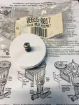 Sta-rite 08655-0017 U-3 Swimquip Skimmer Replacement Check Valve White. Fixed Price $13.50.