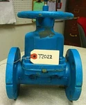 Straight Diaphragm Valve Itt Dia-flo 2" Ff Flanged Cast Iron Body Epdm. Fixed Price $256.21.