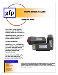 10000 Psi Inline Check Valve, Granite Fluid Power, Rodgers Hydraulics CV10-V. Fixed Price $230.00.