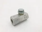 Festo GRO-1/4 Flow Control Valve 2109 0-10 Bar. Fixed Price $29.95.
