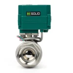 U.s. Solid Motorized Ball Valve 1/2IN Full Port Ss 9-24V Nc Auto Return. Fixed Price $154.29.