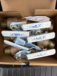 Apollo 77CLF-A Series 1" Solder Full Port Bronze Ball Valve( 15 Units). Fixed Price $280.00.