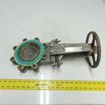 Itt Fabri-valve C37S316 4" Stainless Steel Knife Gate 150 Cwp. Fixed Price $149.99.