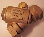 United Brass Usa Check Y Valve Swing Gate 1.5 Inch 1-1/2"NPT 200 Psi Wsp 400 Wog. Fixed Price $149.90.
